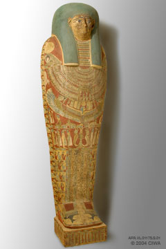 Sarcophagus and mummy of Taosir, Dyn. 26
