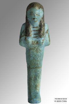 Shawabti of an unidentified king, Dyn. 19