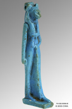 Sakhmet amulet pendant, Dyn. 18