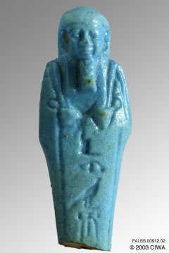 Shawabti of Hor, son of Rurer, Dyn. 26