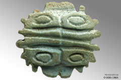 Udjat eye amulet-pendant, Dyn. 23
