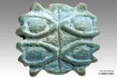 Udjat eye amulet-pendant, Dyn. 23