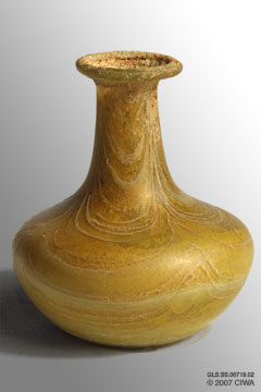 Glass unguentarium, Alexandria, 1-100 AD