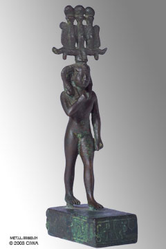 Horus-the-Child, heir to the king, Dyn. 26