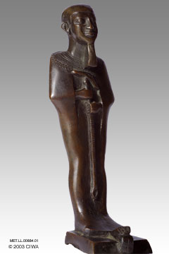 Bronze of Ptah, Memphis, Dyn. 25