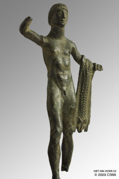 Bronze Herakles, Etruria, 500 BC