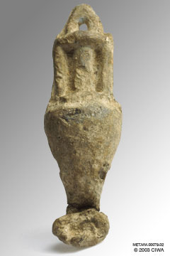 Amphora-shaped lead weight, 300-50 BC