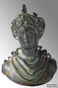 Hermes bronze counterpoise, c. 420 BC