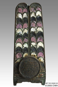 Enameled feathers of Amun, Dyn. 18
