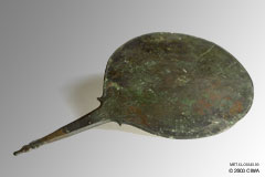 Engraved mirror, Etruria, 400-300 BC