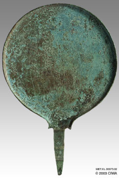 Engraved mirror, Etruria, 380 BC