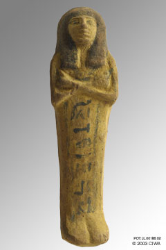 Shawabti from Deir el-Medineh, Dyn. 19