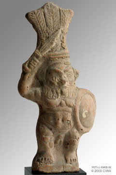 God Bes as a Roman soldier 30 BC-200 AD