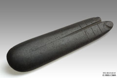 Two-fingers mummy amulet, Dyn. 26