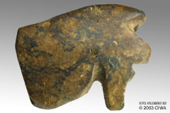 Udjat eye amulet-pendant, Old Kingdom