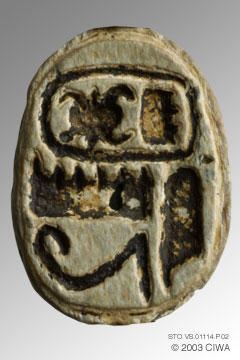 Scarab begets the existence of Amun