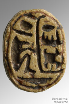 Scarab of Thutmose III, Dyn. 18