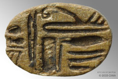 Scarab with “Master of the Two Lands”