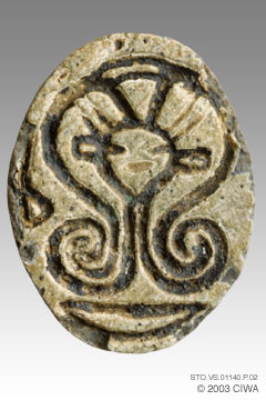 Scarab with Goddess Hathor