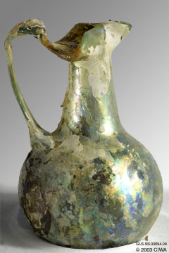 Trefoil mouth oinochoe, Syria, 200-400 AD