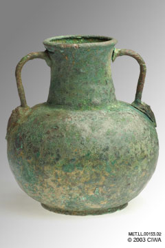 Bronze vessel with two handles, Asia Minor