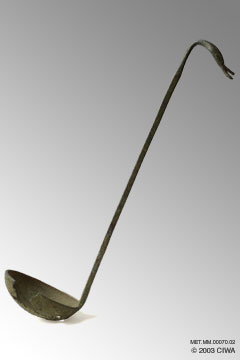 Swan bronze ladle, Etruria, 400-300 BC