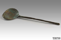 Bronze spoon, Rome, 100-300 AD