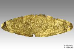 Gold diadem, Mycenae, 1600 BC