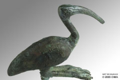 Bronze of Ibis-Thoth, 3rd Inter. Period