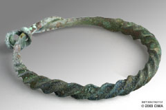 Bronze bracelet, Persia, 250 BC-224 AD