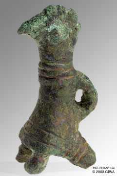 Bird-seal amulet, Luristan, 1000-800 BC