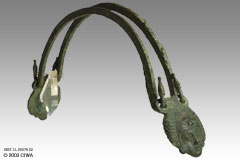 Collapsible handle, Etruria, 680-640 BC