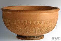 Sigillated bowl, Roman Gaul, 100-150 AD