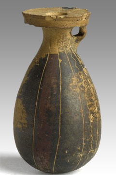 Pottery aryballos, Corinth, 700-600 BC 