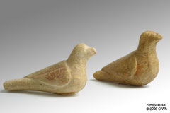 Terracotta doves, Asian Greece, 300-100 BC