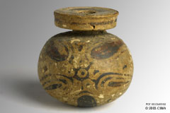 Pottery aryballos, Corinth, 700-600 BC