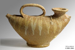 Pottery askos, Etruria, 400-300 BC